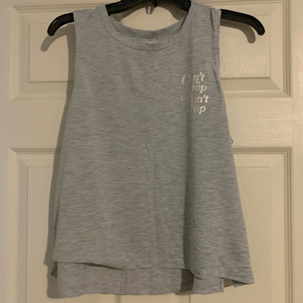 ⭐️“Cant stop won’t stop” crop tank